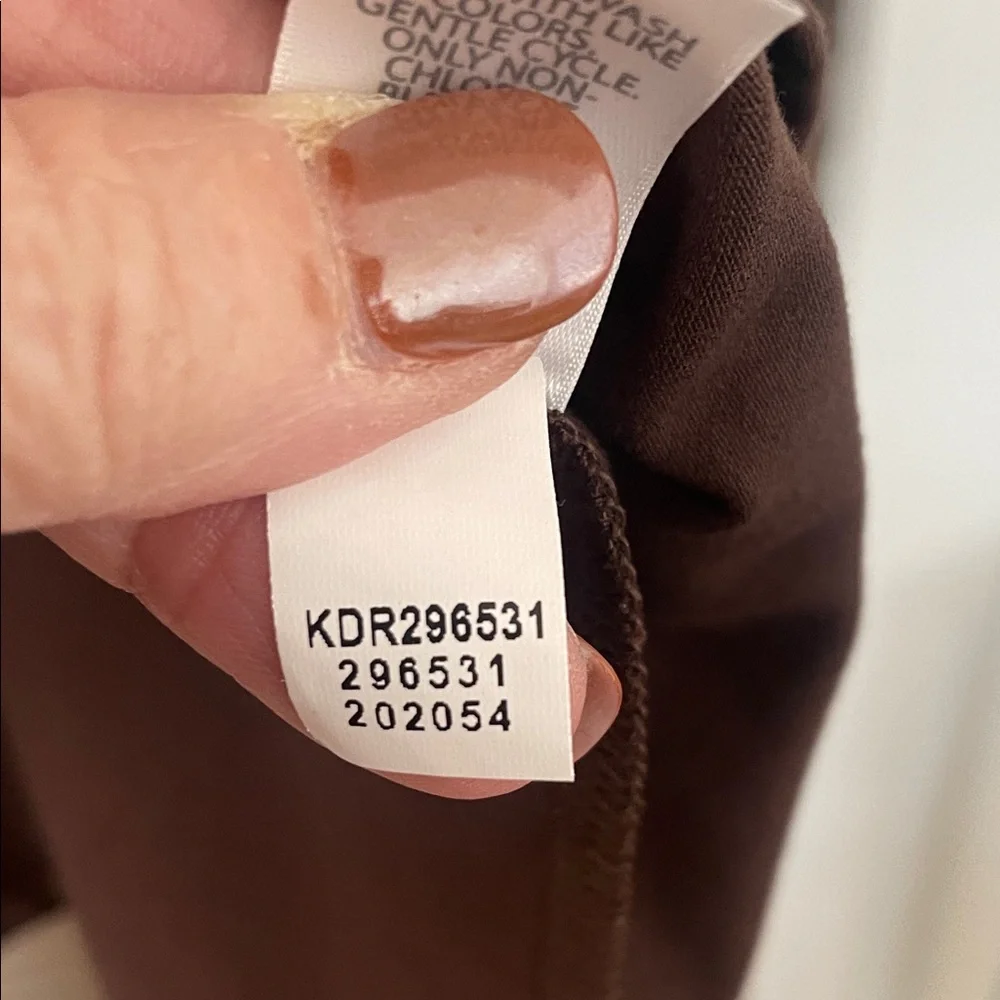 J. Jill Asymmetrical Brown Dress - Picture 6 of 7